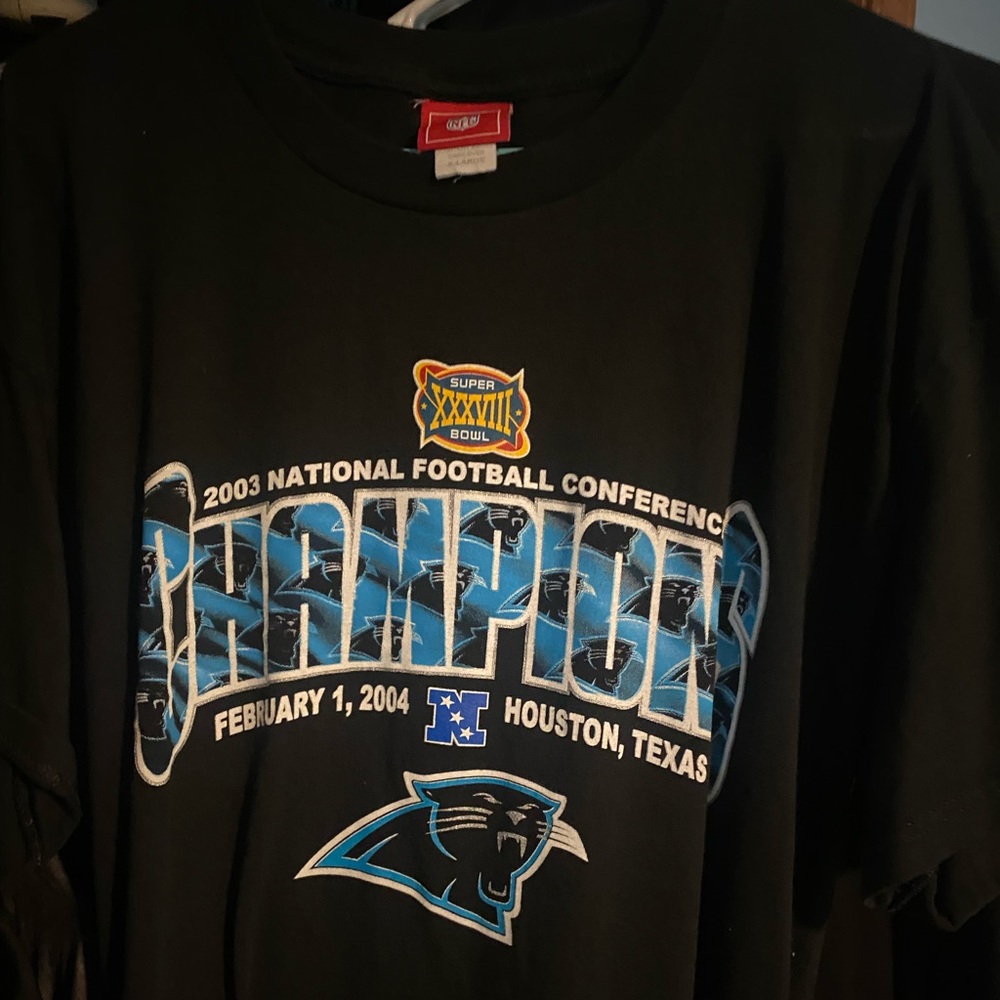 NFC ChampionShip Tee Carolina Panthers, Size XL